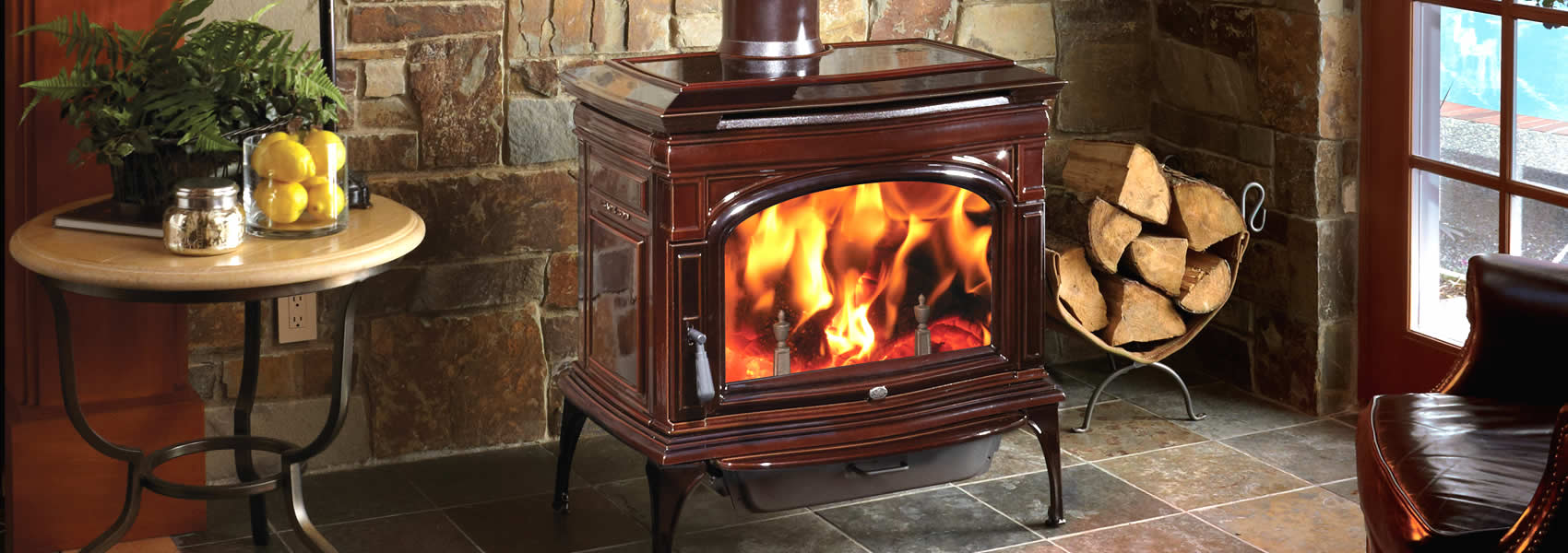 lopi cape cod wood stove red